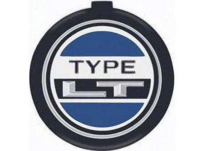 Steering Wheel Emblem, Type LT, 73-78