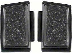 Steering Wheel Horn Buttons; Black (1969 Camaro)