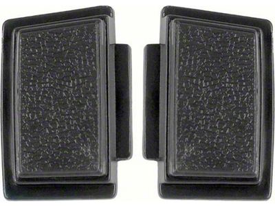 Steering Wheel Horn Buttons; Black (1969 Camaro)