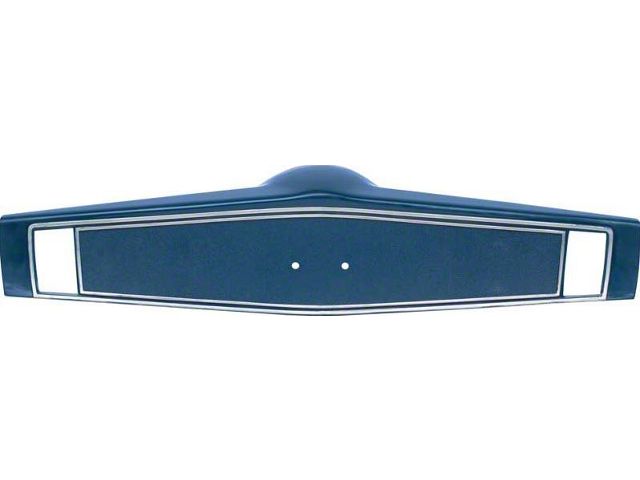 Camaro Steering Wheel Shroud, Two Button, Dark Blue, 1969-1970