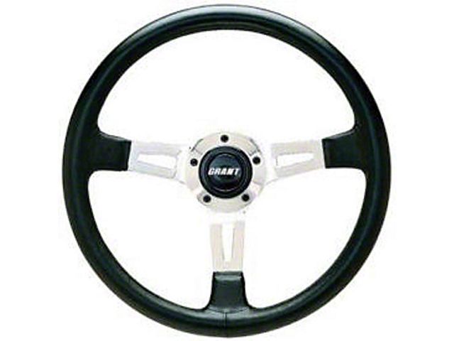 Camaro Steering Wheel, Three-Spoke, Collector's Edition, Black, Grant, 1970-1988