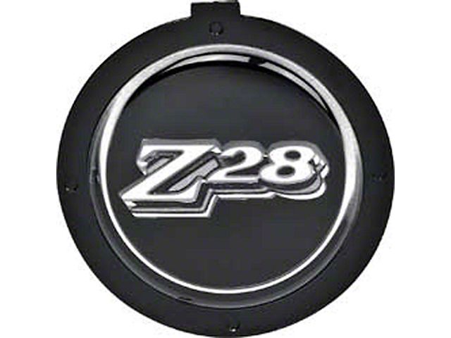 Steering Wheel Emblem,Black Z28, 77-79 (Z28 Coupe)