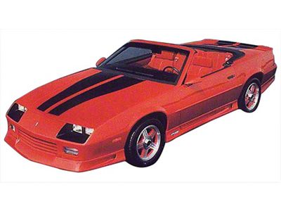 Camaro Stripe Kit, Rally Sport Convertible, 1991-1992 (Rally Sport RS Convertible)