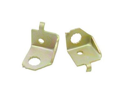 Camaro Subframe Disc Brake Line Mounting Bracket Set, JL8, 1969