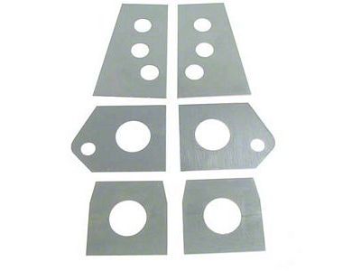 Camaro Subframe Mounting Points Repair Plate Set, Max Performance, 1967-81