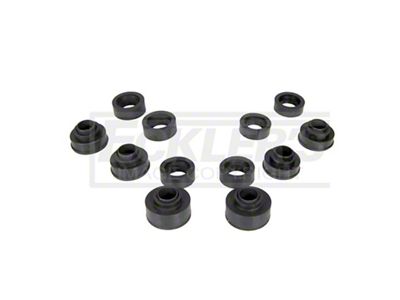 Subframe & Radiator Support Mounting Bushing Set,67-69