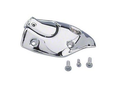 Camaro Sunvisor Bracket, Right, Convertible, Polished Chrome, 1967