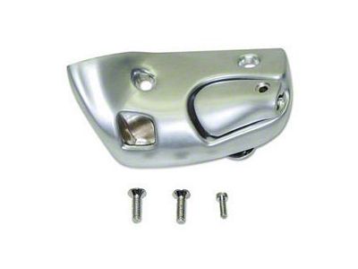 Camaro Sunvisor Bracket, Right, Convertible, Satin Finish, 1968-1969