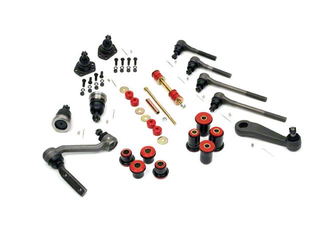 Camaro Suspension Overhaul Kit, Major, With Polyurethane Bushings, For Cars With Quick Ratio Manual Steering, 1967