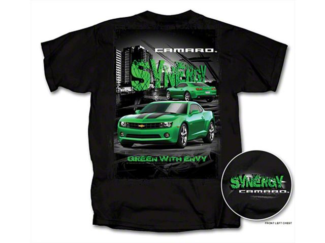 Camaro T-Shirt, Green With Envy