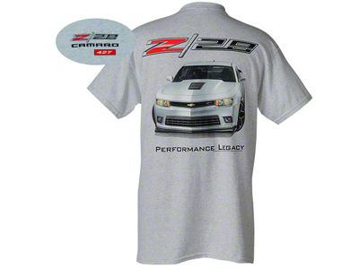 Camaro T-Shirt, Z/28 Performance Legacy, White