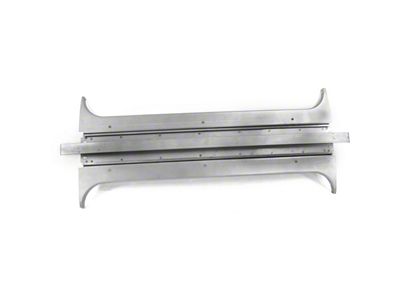 T-Top Center Rail with Ridge; Stainless Steel (82-92 Camaro w/ T-Top)