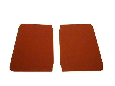 T-Top Sun Shades; Foambacked Cloth (82-92 Camaro Coupe w/ T-Top)