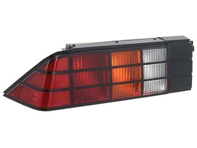 Tail Light Assembly with Black Grid Pattern; Driver Side (85-92 Camaro)