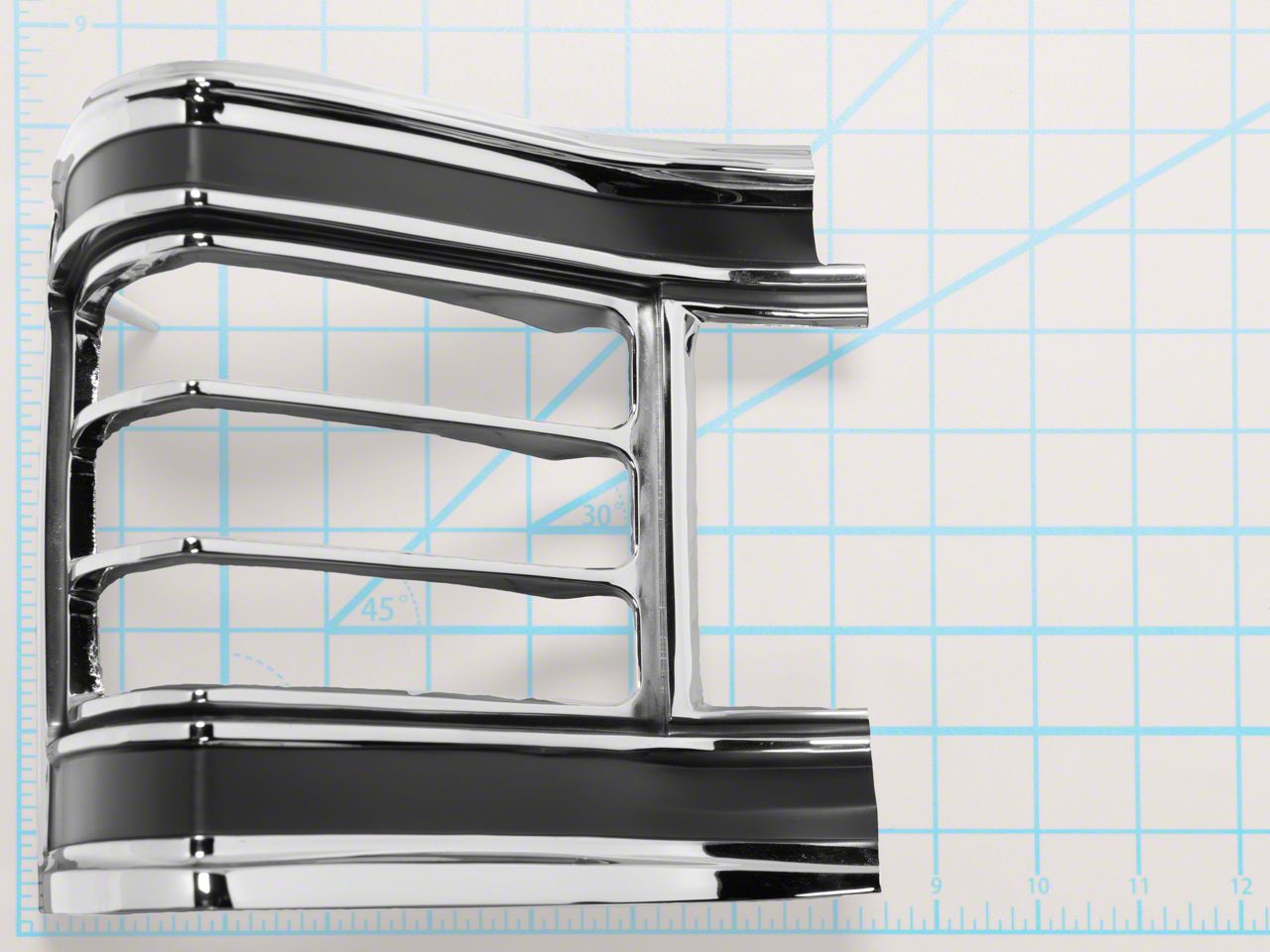 D&R Classic Automotive 1969 Chevelle Tail Light Bezel Pair With Gaskets – Chrome (Malibu, In Stock!)