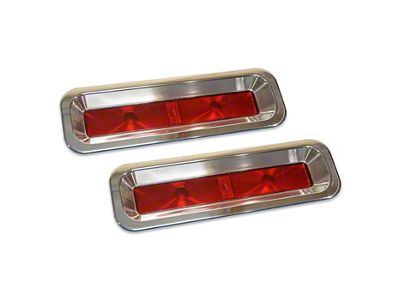 Tail Light Bezel Kit with LEDs (1967 Camaro RS)