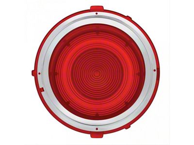 Tail Light Lens; Driver Side (70-73 Camaro, Excluding RS)