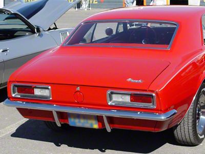 Taillight Housing Bezels,Left And Right, 1968