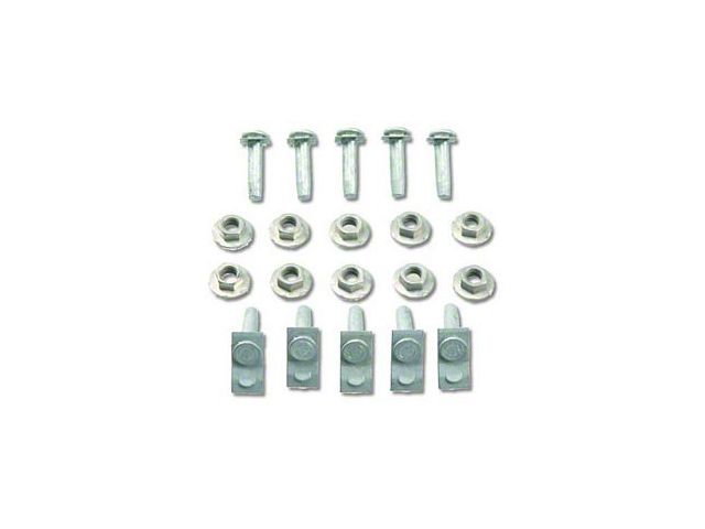 Taillight Housing Mounting Stud & Nut Set,Unthreaded,1969