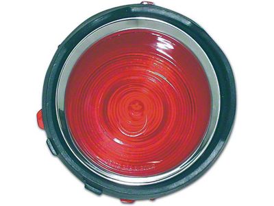 Camaro Taillight Lens, Except Rally Sport, Left, 1970-1973