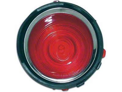 Camaro Taillight Lens, Except Rally Sport RS , Right, 1970-1973
