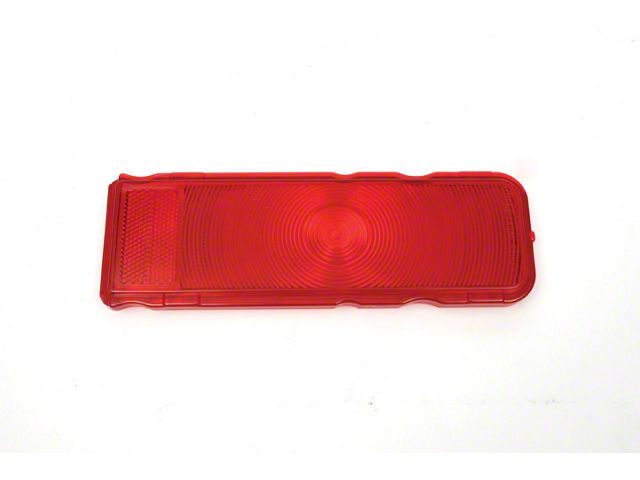 Taillight Lens,Cars w/Standard Trim Non-Rally Sport ,1967