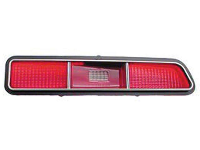 Taillight Lens,Cars w/Standard Trim,Non RS,Right,1969