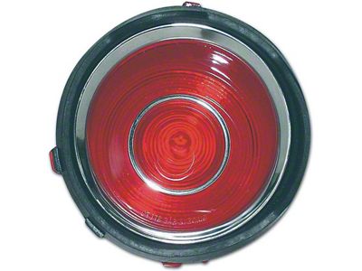Camaro Taillight Lens, Left, Rally Sport, 1970-1973 (Rally Sport RS Coupe)