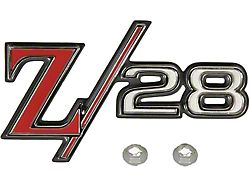 Camaro Taillight Panel Emblem, Z28, 1969 (Z/28 Coupe)