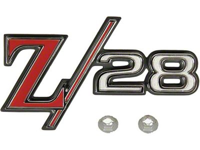 Camaro Taillight Panel Emblem, Z28, 1969 (Z28 Coupe)