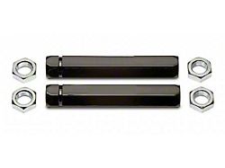 Tie Rod Adjuster Sleeves, Tubular, Speed Tech (67-69 Camaro)