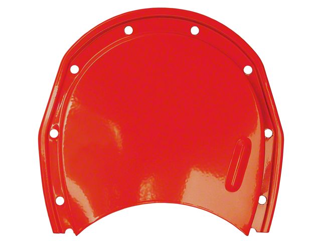 Timing Chain Cap Ecklers Timing Chain Cover Cap; Chevy Orange (67-86 Small Block V8 Camaro)