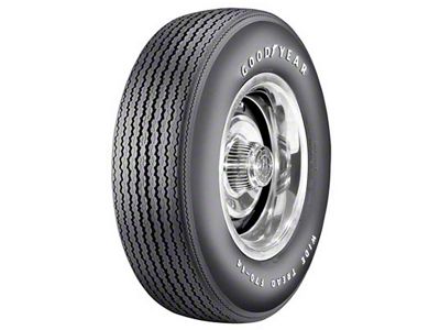 Camaro Tire, F70 x 14 Goodyear Polyglas, With Raised White Letters, 1967-1969