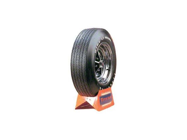 Camaro Tire, F70 x 15, Firestone Wide Oval, With Raised White Letters, 1967-1974