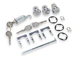 Trunk, Door & Glove Box Lock Set, With OE Style Keys (1967 Camaro)