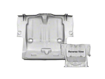 Trunk Floor Pan with 6-Inch Inner Wheelhouse Cut (1969 Camaro)