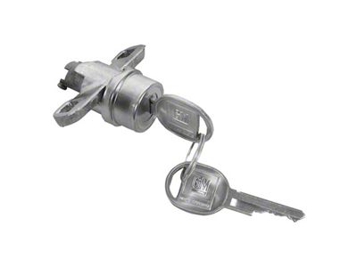 Trunk Lock with Round Head Keys (70-73 Camaro)