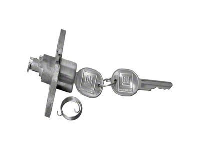 Trunk Lock with Round Head Keys (74-77 Camaro)
