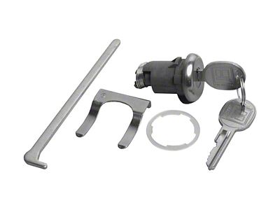 Trunk Lock with Round Head Keys (1968 Camaro)