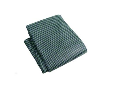 Trunk Mat; Green Houndstooth (67-68 Camaro)