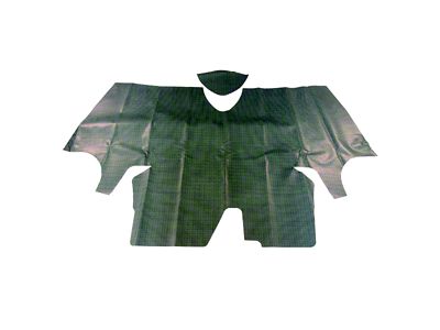 Trunk Mat; Green Houndstooth (70-71 Camaro)