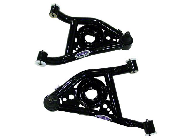 Detroit Speed Tubular Front Lower Control Arms; Dropped Spring Pocket (67-69 Camaro)