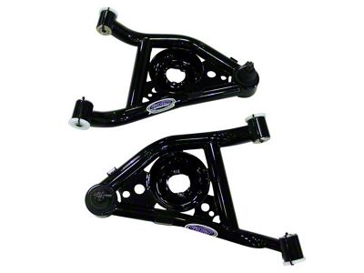 Detroit Speed Tubular Front Lower Control Arms; Dropped Spring Pocket (67-69 Camaro)
