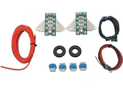 Camaro Turn Signal & Back-Up Light Kit, Amber, LED, Non-RS,1967-1968