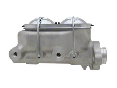 Ultra Light Weight Master Cylinder with 1-Inch Bore; Unpolished Aluminum (67-69 Camaro)