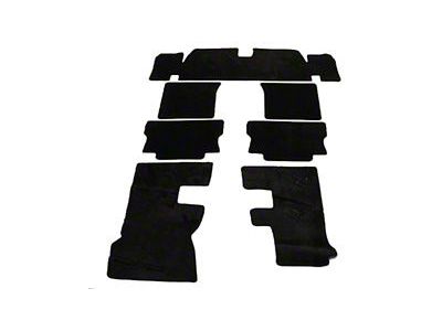 Camaro Under Carpet Sound Deadener Set, Asphalt Mat, 1967-1969