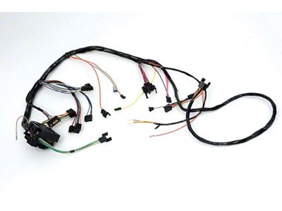 Camaro Under Dash Main Wiring Harness, For Cars With Automatic Transmission Console Shift & Factory Console Gauges, 1968