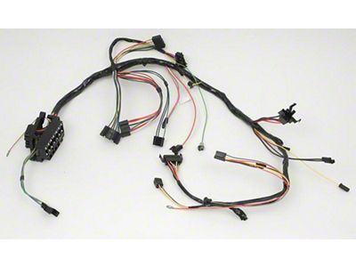 Camaro Under Dash Main Wiring Harness, For Cars With ManualTransmission Console Shift & Factory Console Gauges, 1967