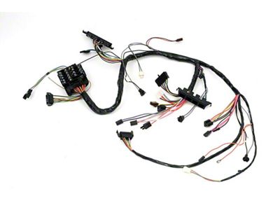 Camaro Under Dash Main Wiring Harness, For Cars With ManualTransmission Console Shift & Factory Console Gauges, 1969