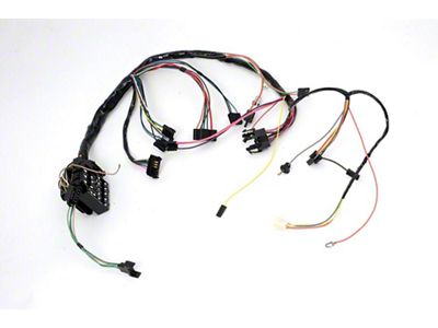 Underdash Wiring Harness,M/T,Warn Lights,w/o Console,1968